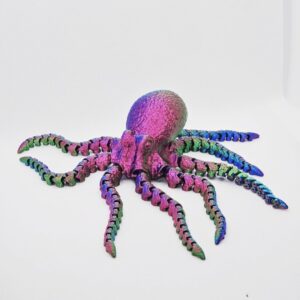 Articulating Octopus in Tricolor