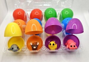 Easter Special - 12 eggs with mini articulating creatures