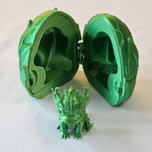 Dragon Egg with Leaf Dragon