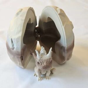 Dragon Egg with Stone Dragon