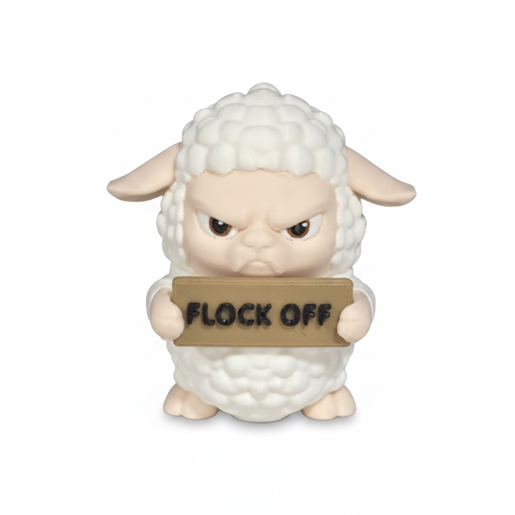 Animals with attitude - sheep