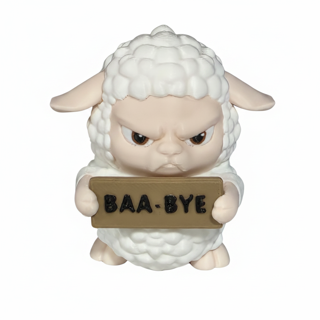 Animals with attitude - sheep
