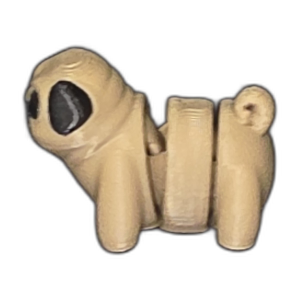 Mini - Pug 3D Printed Fidget Angle 2