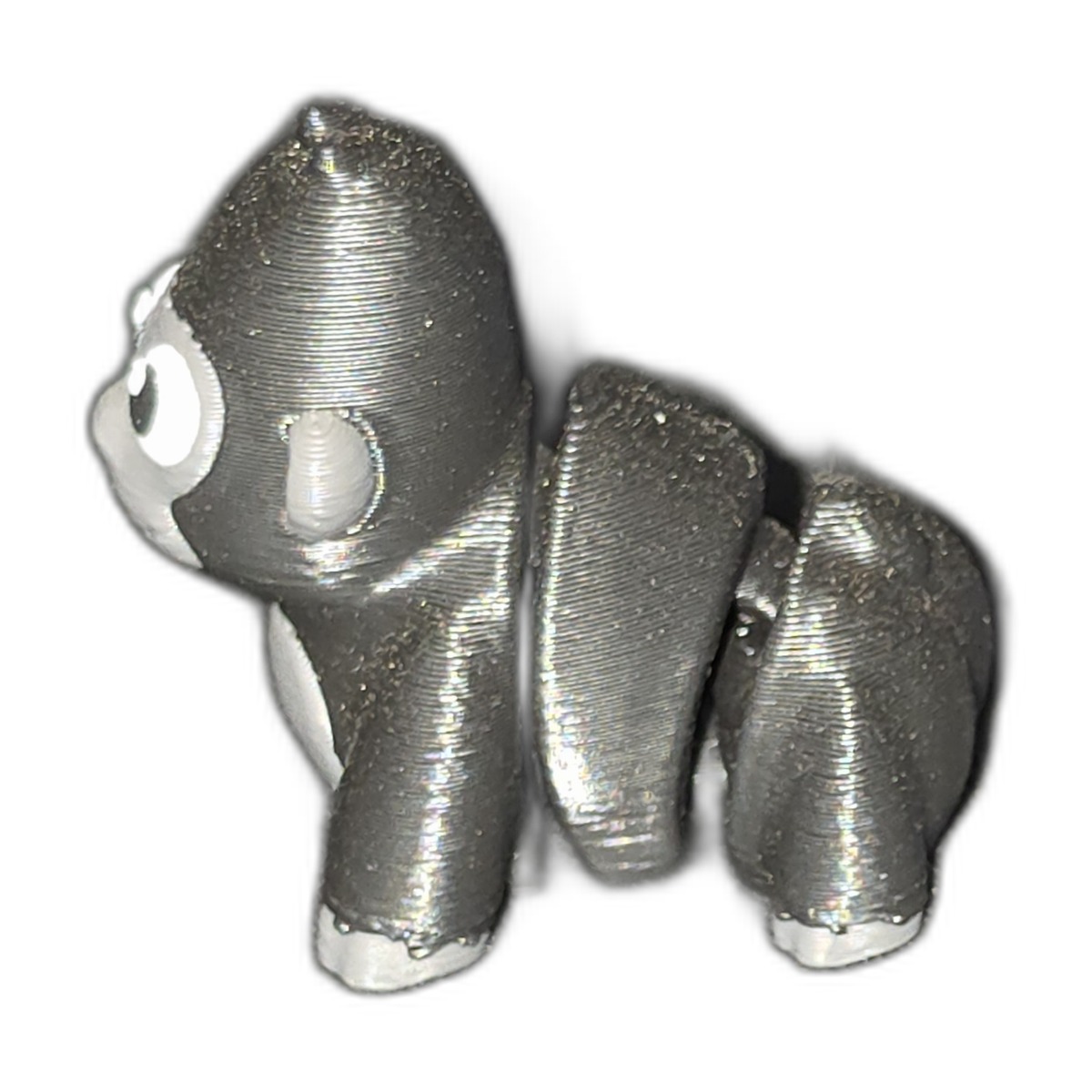 Mini - Gorilla 3D Printed Fidget Angle 4