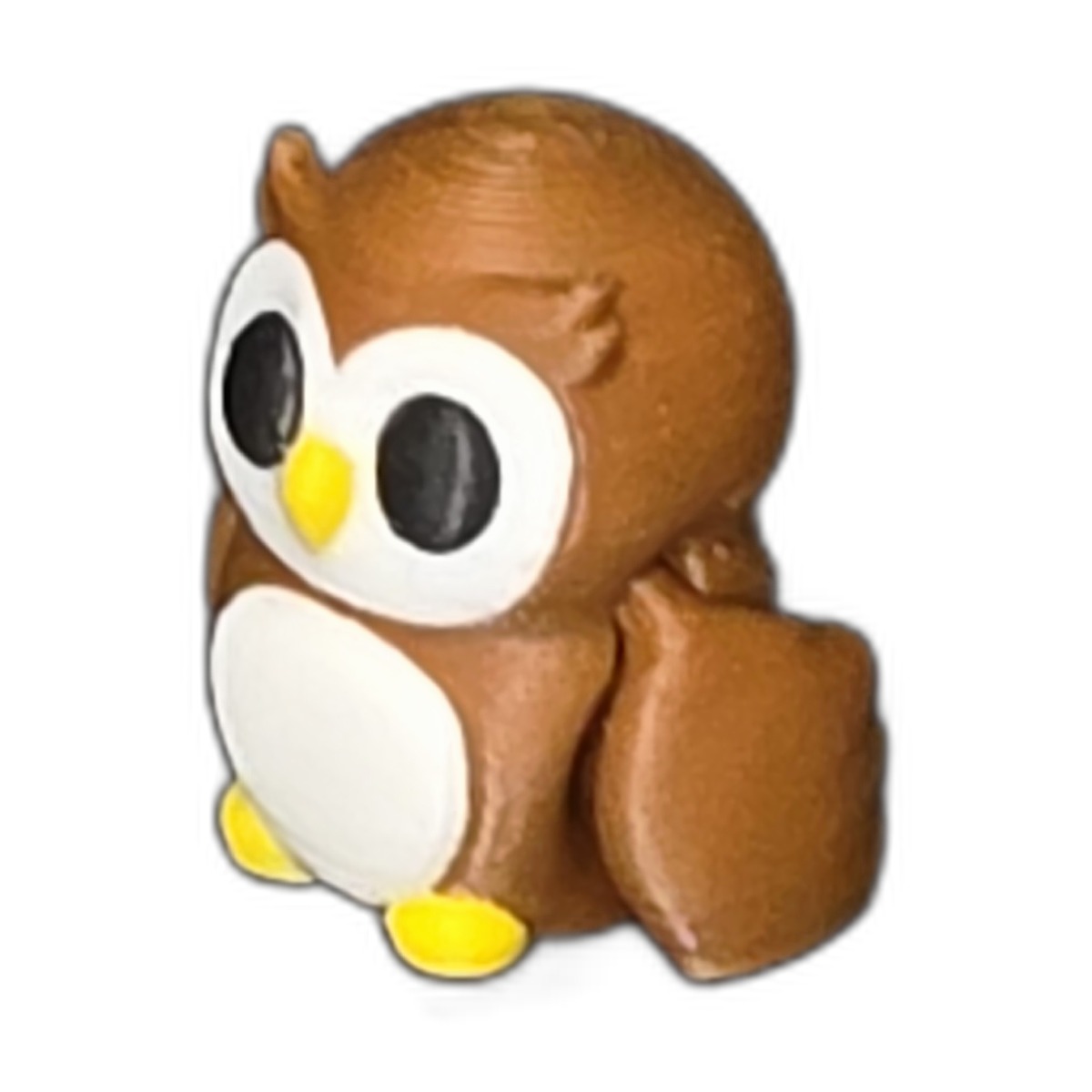 Mini - Owl 3D Printed Fidget Angle 2
