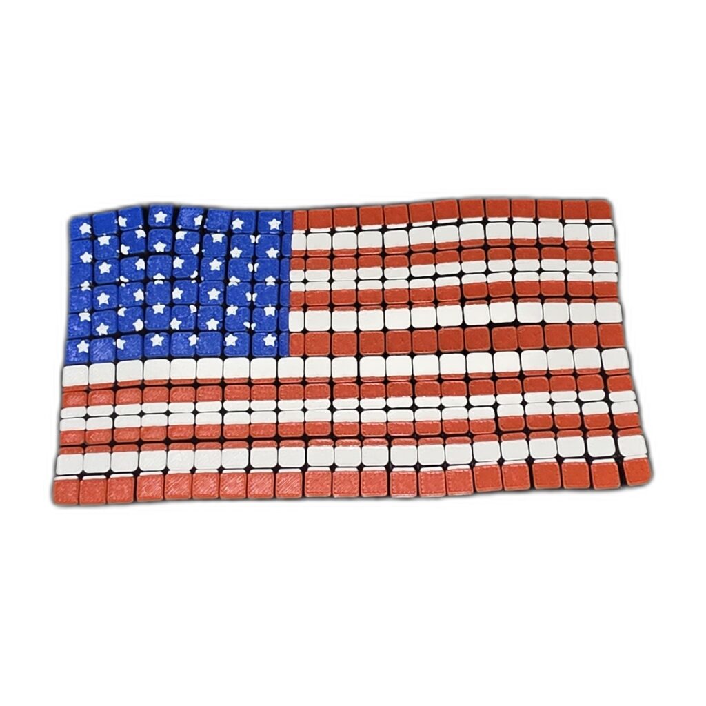 Flexi Flag - Articulating Patriotic Fidget Flag