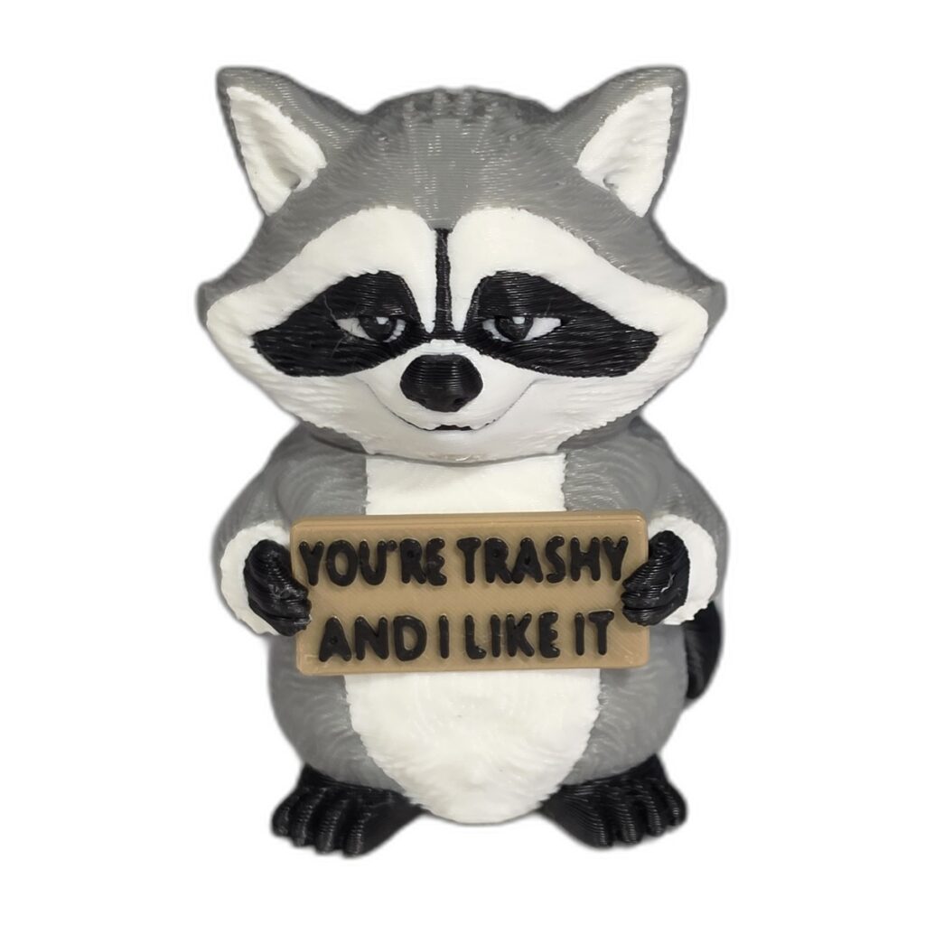 Mini - Raccoon Trashy Pocket-Sized Fidget Toy for ADHD and Focus