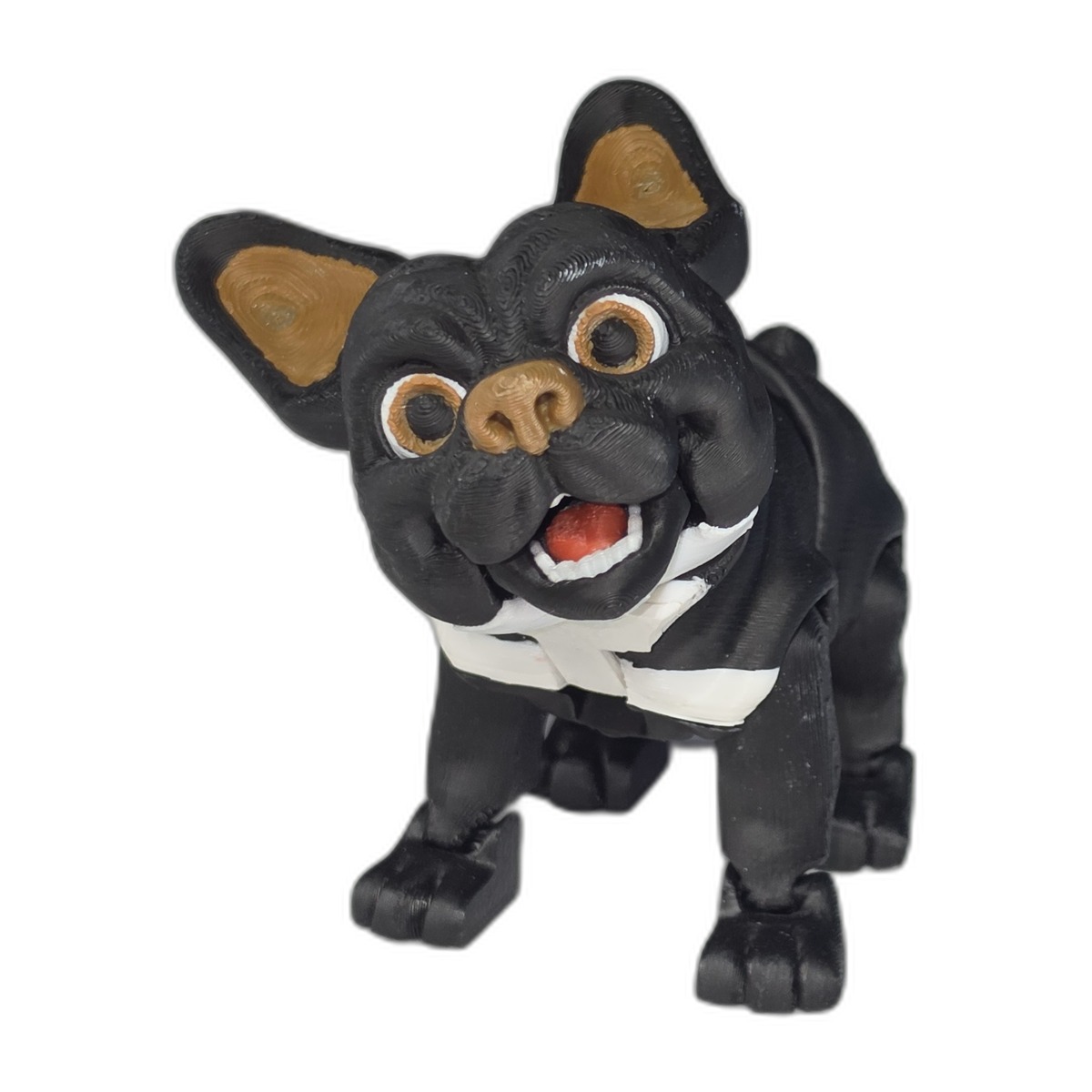 Mini - French Bulldog 3D Printed Fidget Angle 2