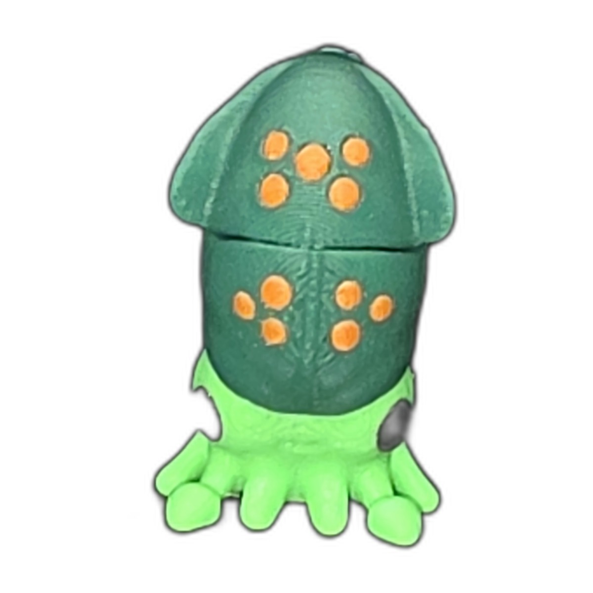 Mini - Squid 3D Printed Fidget Angle 1