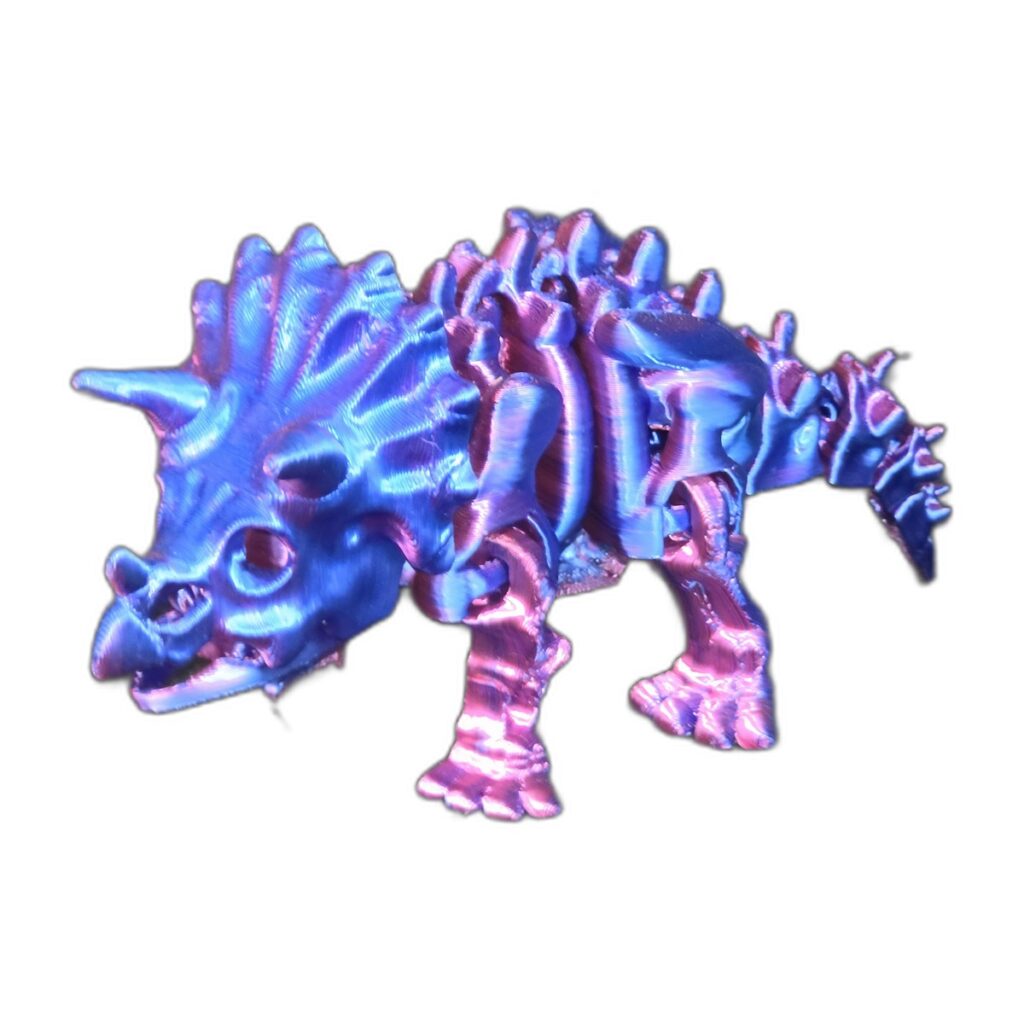 Articulated Triceratops Dinosaur Skeleton