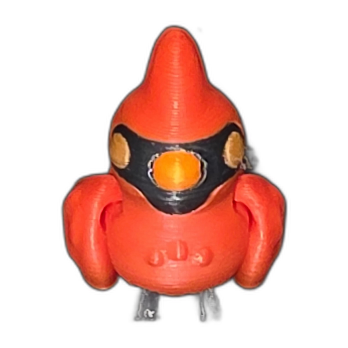 Mini - Cardinal 3D Printed Fidget Angle 1