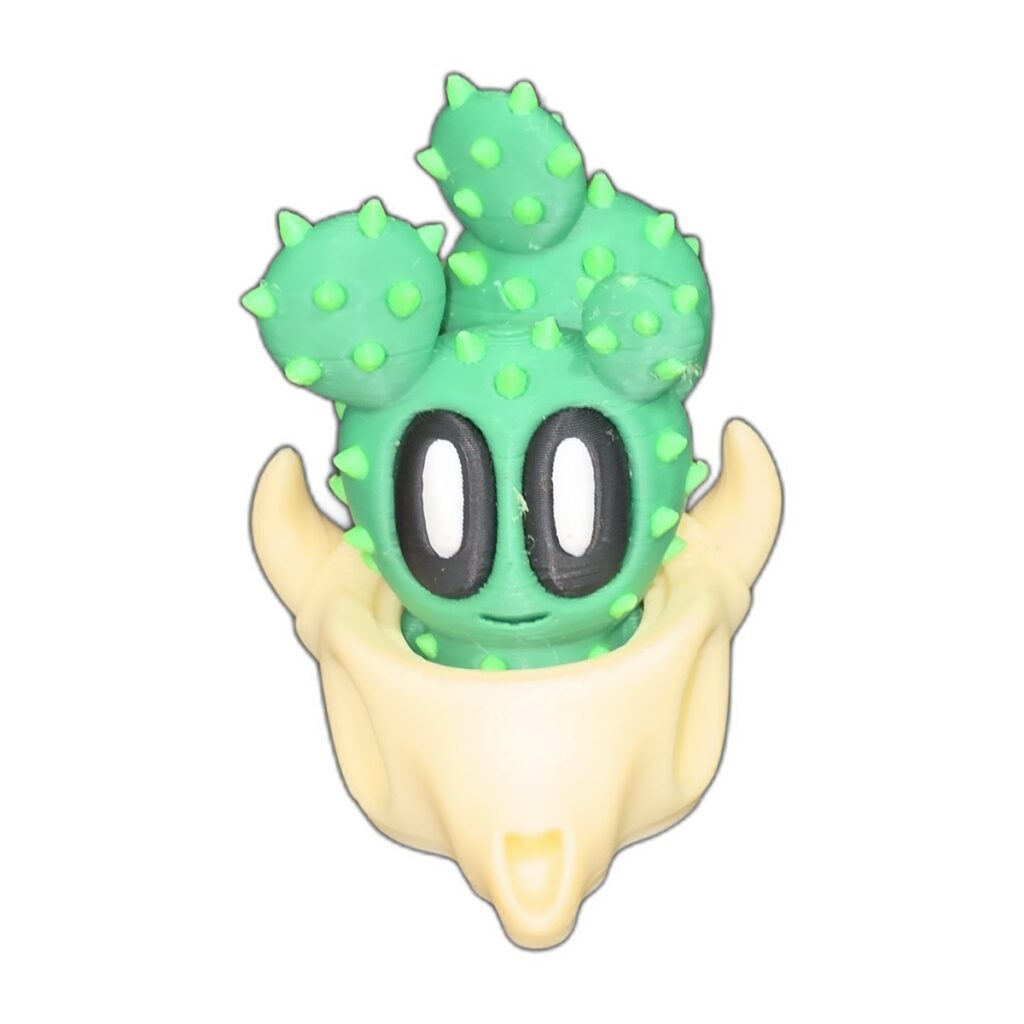Cactus Skull Planter Pot